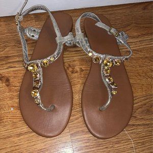 JEWELED SANDALS